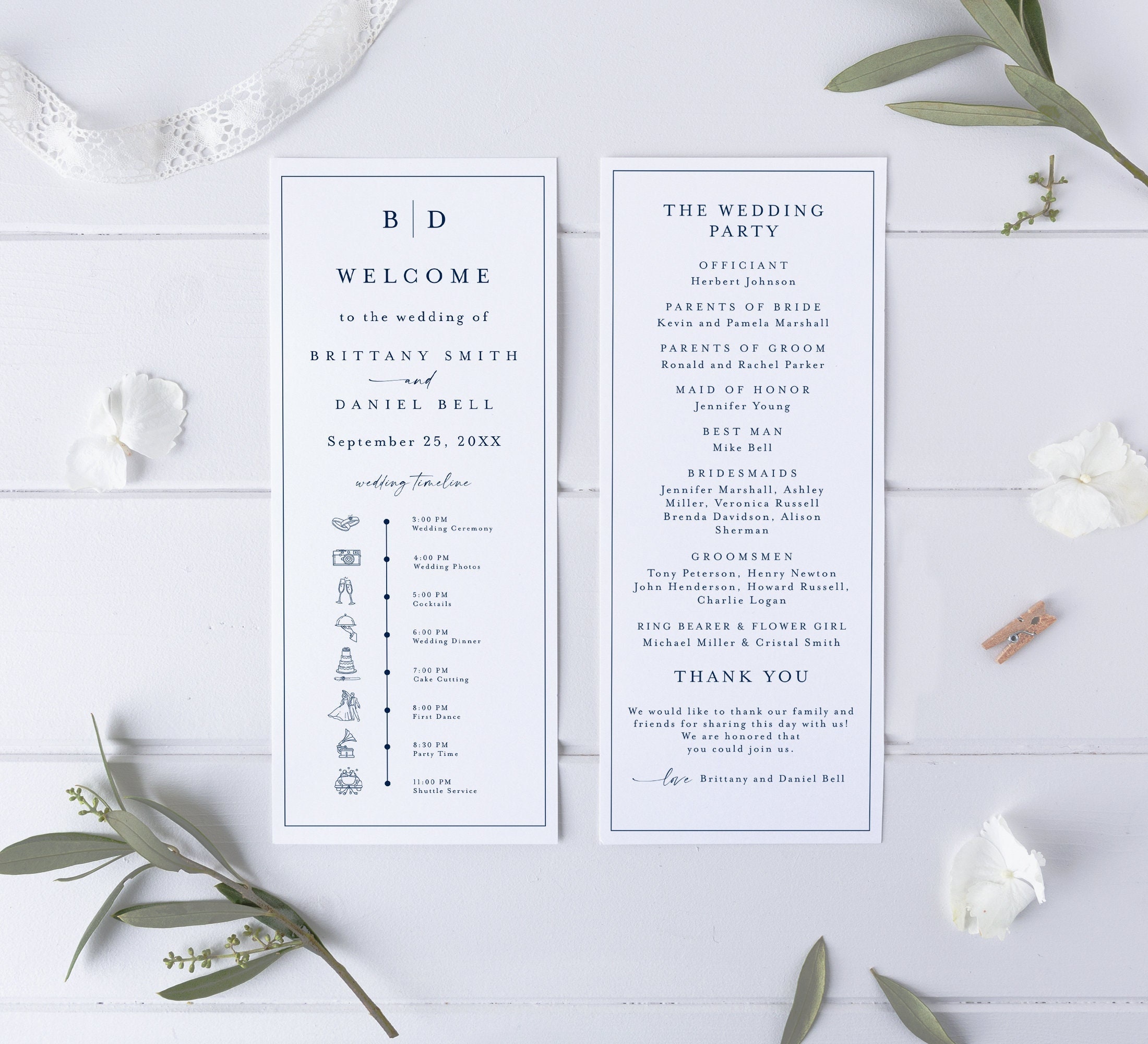 Hochzeitsprogramm sofort download marine Maritimes Hochzeitsprogramm Vorlage Navy Hochzeitsprogramm zum Ausdrucken Marineblaue Hochzeit #37 m