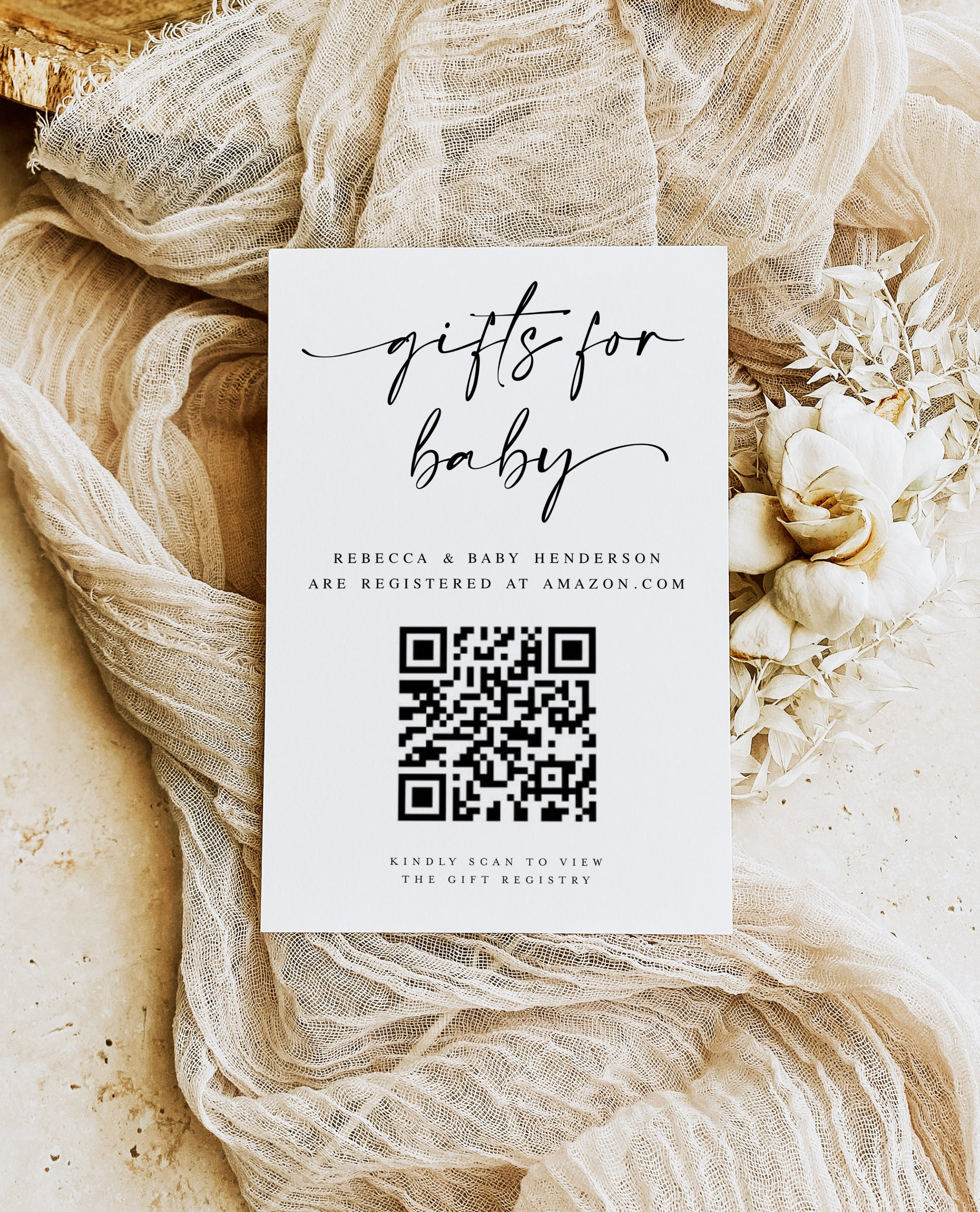 Gift Registry Card Template Wedding Enclosure Card Template Printable  Invitation Enclosure Registry Card Inserts Gift Registry Card vmt110  (Download Now) 