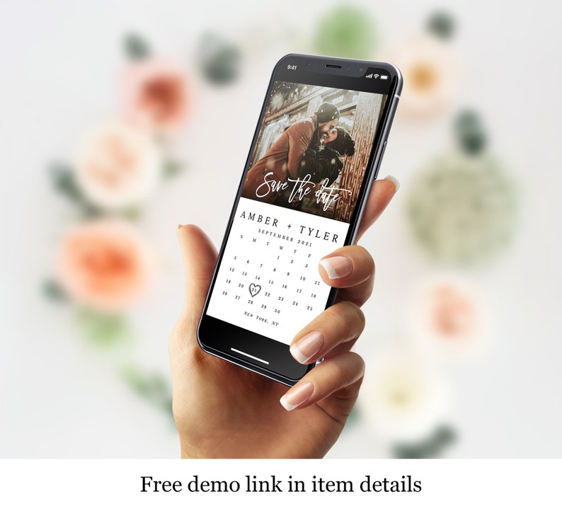 Create Your Own Save the Date Electronic Template Instant - Etsy