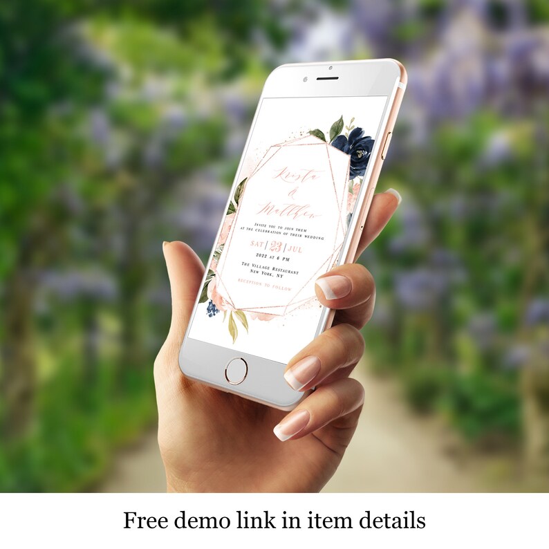 Electronic Invitation Template Wedding Evite Text Message Etsy Electronic Invitation Template Wedding Evite Text Message Etsy