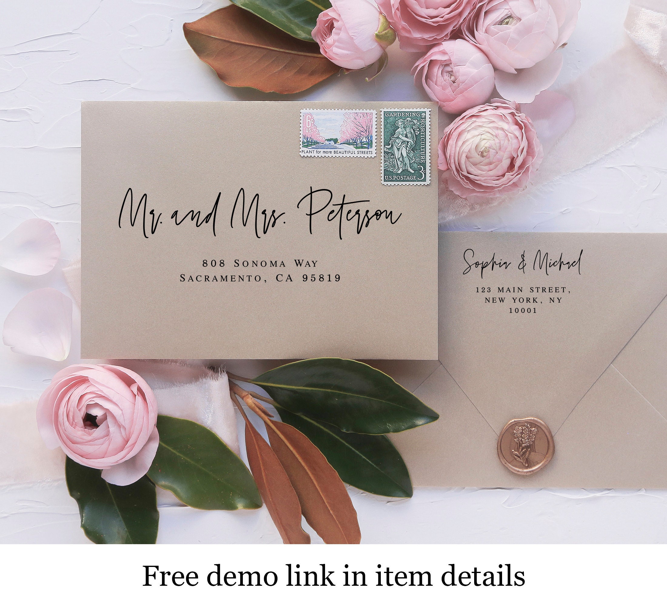 Wedding Envelope Template Address Envelope Template DIY 