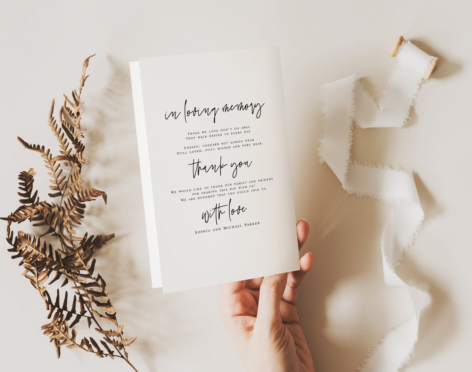 Folded Wedding Program Template Folded Wedding Program Printable Folded ...