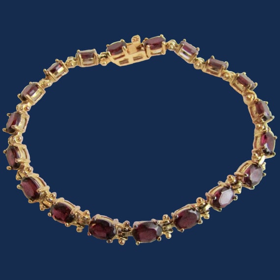 Rhodolite bracelet discount