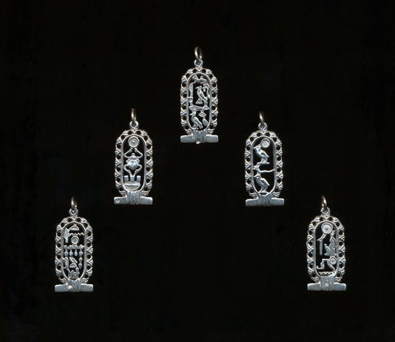 5 Egyptian Cartouches