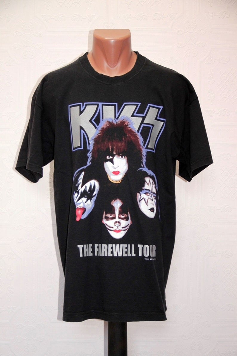 kiss farewell tour t shirts