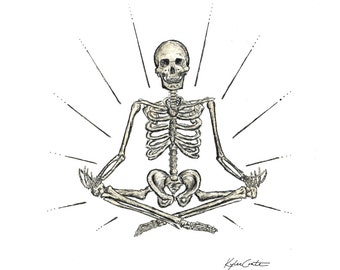 Yoga Skeleton