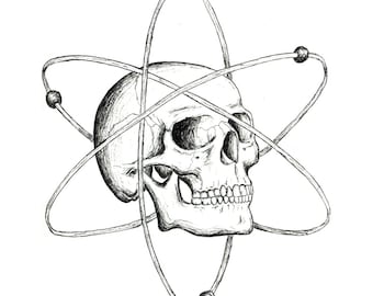 Nucleaire Skull (3D)