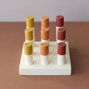 Wooden peg sorter (Custom colour choice) - Montessori toy - Gift for kids - Toddler gift - Open ended toy - Wooden toy - Wooden kids toys