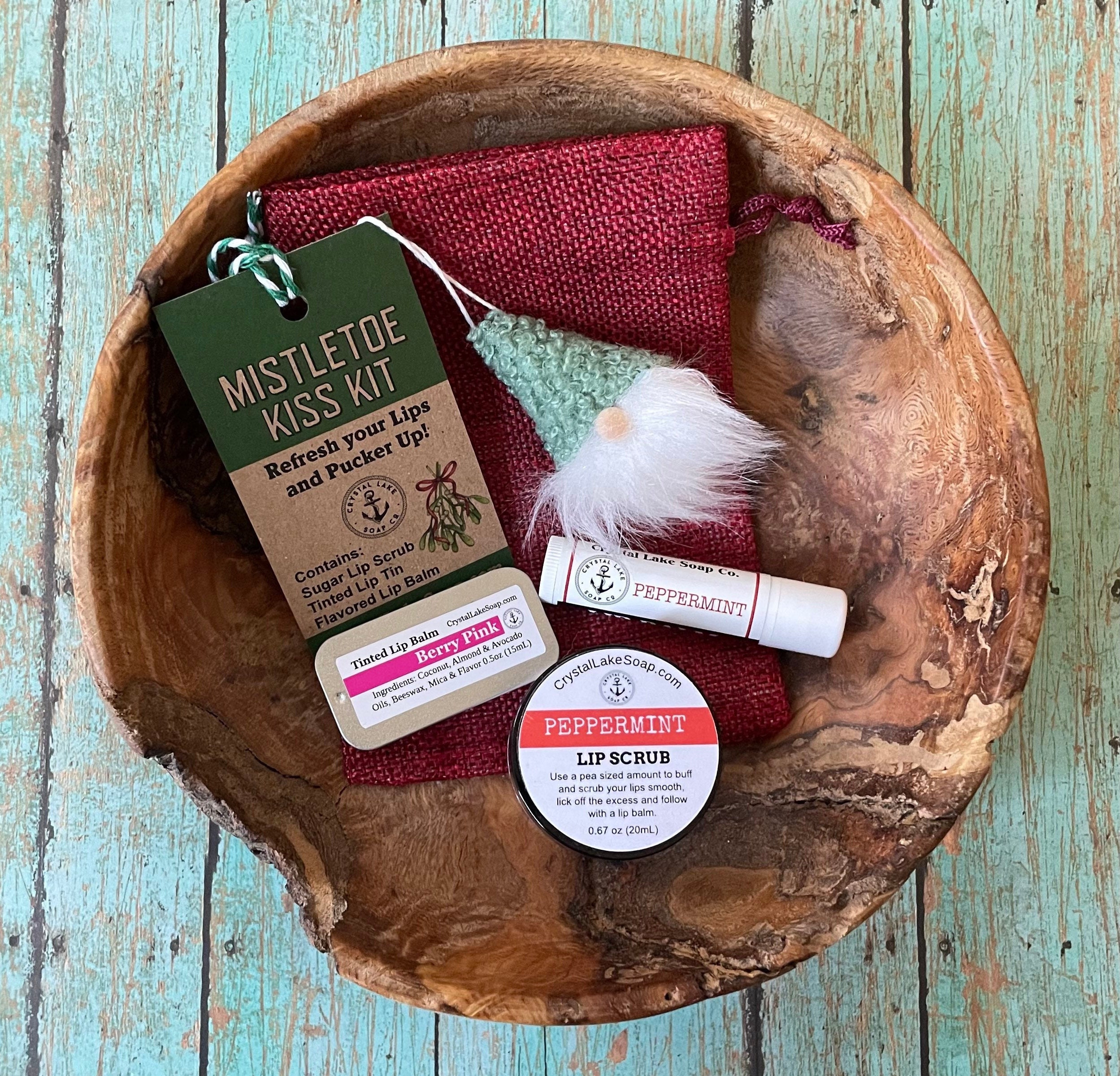 Mistletoe Lip Scrub Set Mistletoe Lip Scrub Set