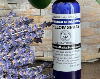 Sweet Dreams Pillow & Linen Spray – Lavender and Chamomile