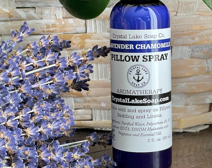 Sweet Dreams Pillow & Linen Spray – Lavender and Chamomile