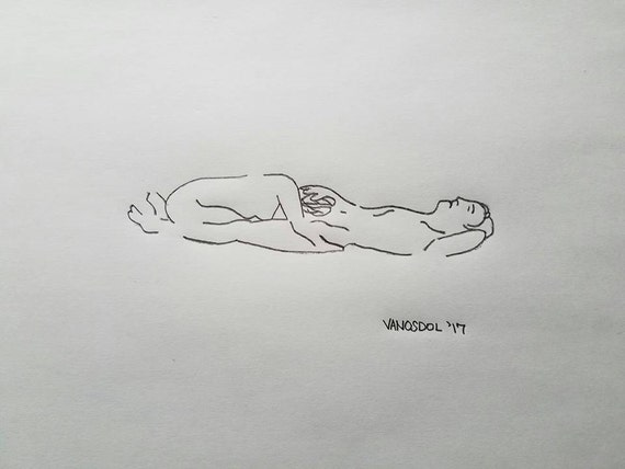 Zakochani Dawca Erotyczne Gorący Miłość Ołówek Minimaliste Młoda Sztuka Minimalistyczny Osdol