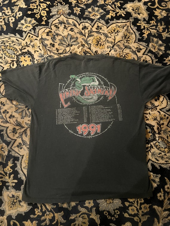 LYNYRD SKYNYRD - Vintage 1991 Cobra Tour T-Shirt … - image 2