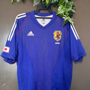 Japan Jfa 2002 WC Dual Layer Soccer Home Jersey Player Issue Version Football Shirt National Team