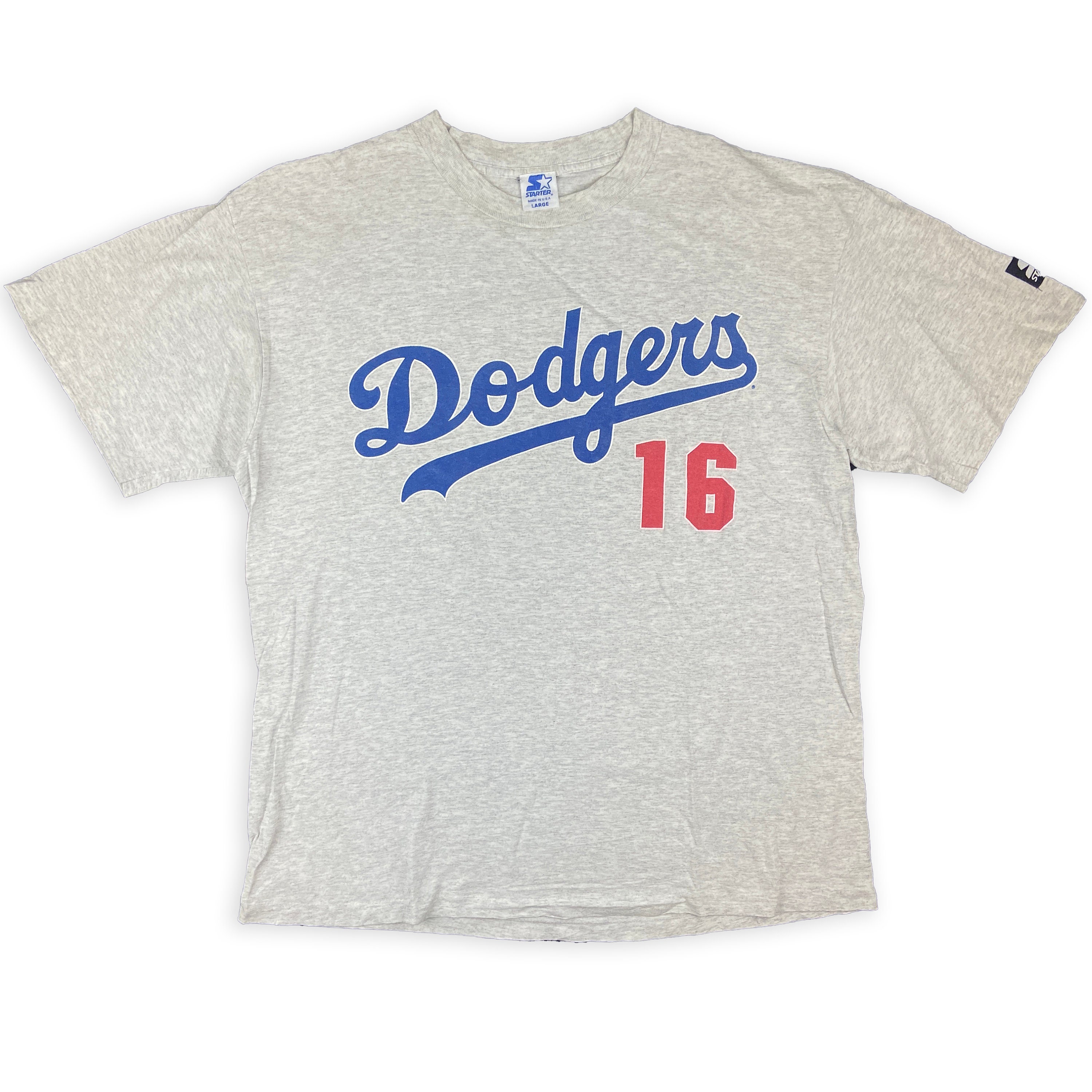 HijrahVintage Vintage Starter Los Angeles Dodgers Nomo 16 T Shirt Vintage MLB Baseball Tee MLB