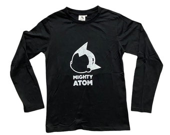 Atom Astroboy by Osamu Tezuka Langarm-Shirt Schwarz