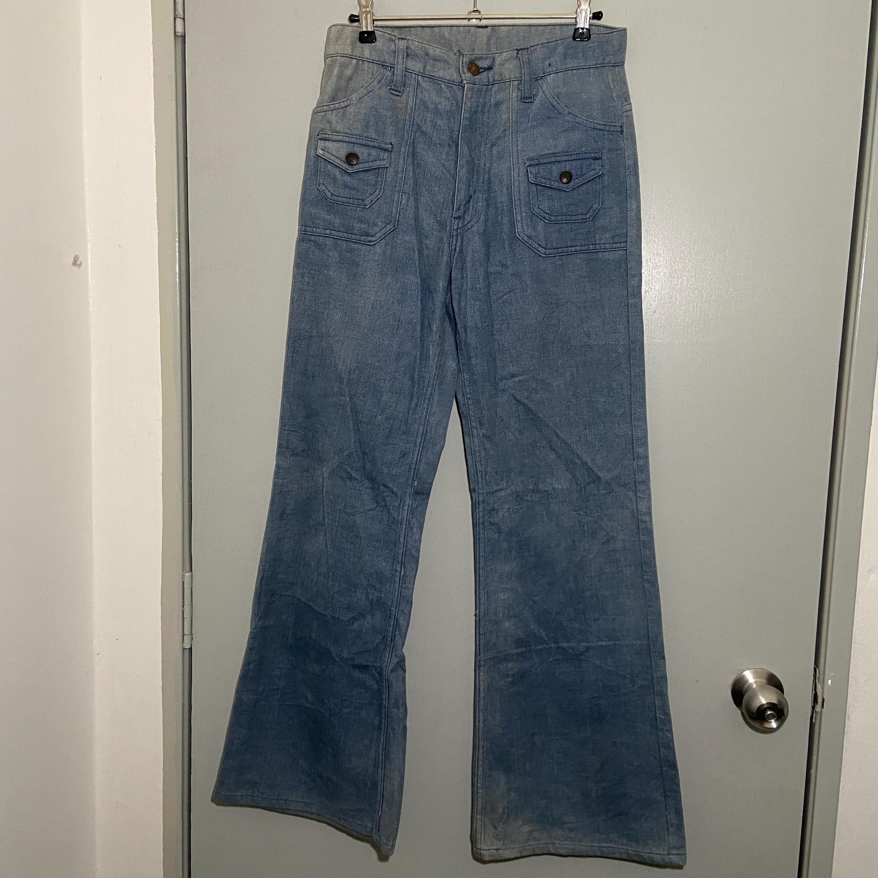 ヴィンテージ 70年代 リーバイス ブッシュパンツ ベルボトムジーンズ 