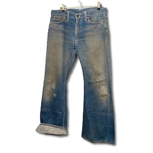 Vintage X West Canton Made in USA Flare jeans Distressed