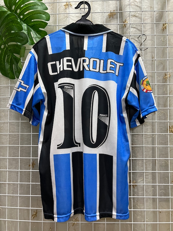 Vintage Grêmio 1998 Home Jersey — Ronaldinho #10 — PENALTY Brazil