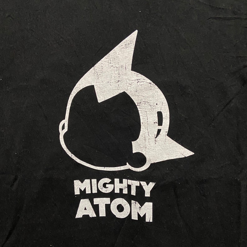 Atom Astroboy by Osamu Tezuka long-sleeve Tee Black