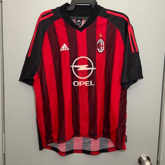 Authentic AC MILAN 2002-2003 Home ADIDAS Made in Italy