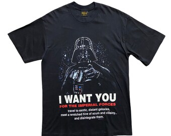 希少なヴィンテージ 1996 スターウォーズ ダースベイダー Tシャツ メンズ サイズ L 変更点