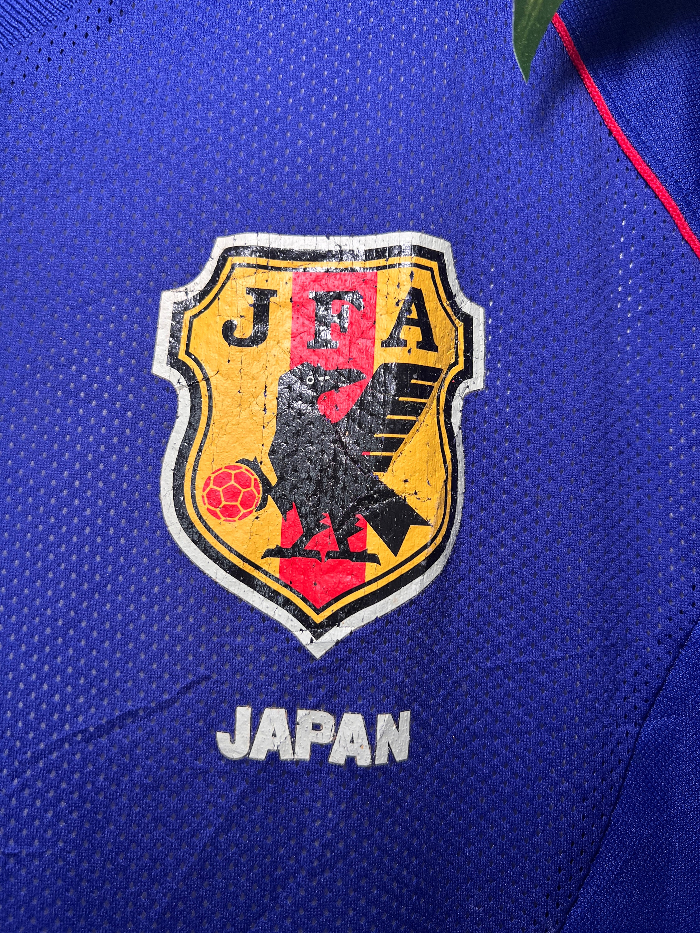 Japan Jfa 2002 WC Dual Layer Soccer Home Jersey Player Issue