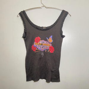 タンクトップ HARLEY-DAVIDSON 80's USA製 ヴィンテージ 日本 Etsy