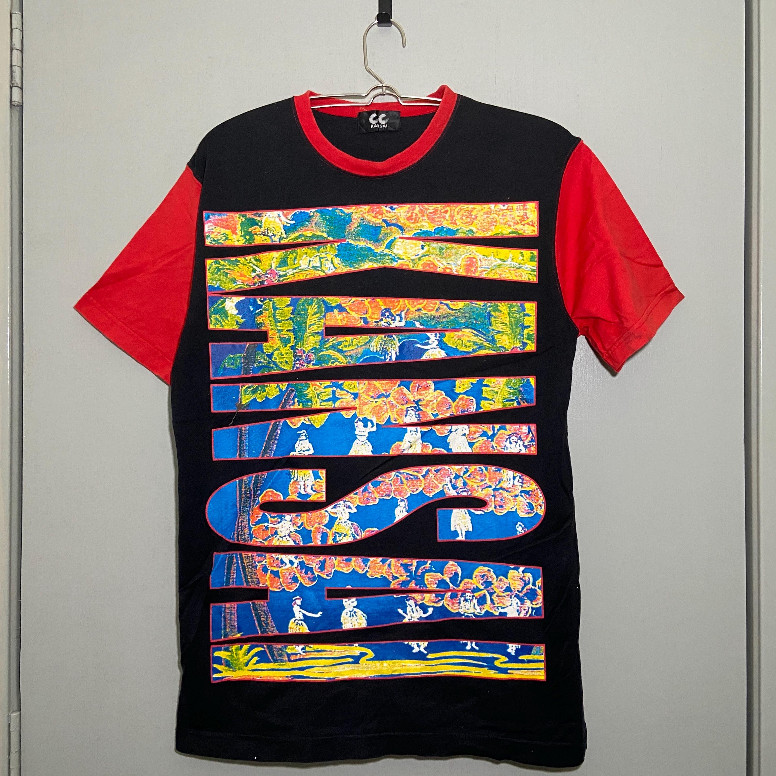 Vintage Kansai CC Yamamoto Tee | Size M Fit | Rare 90s Art T-shirt 