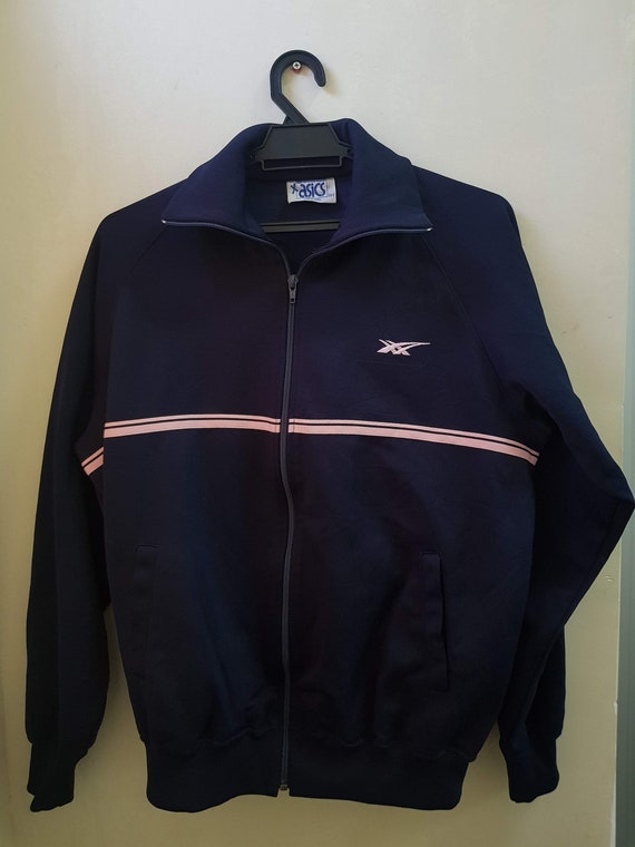 Vintage Asics Blue Pink Made in Japan Track Jacket Size Large - Etsy