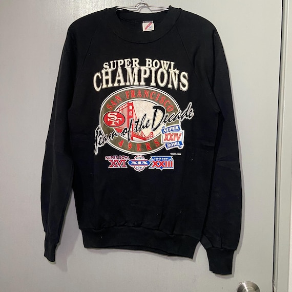 Vintage 49ers Super Bowl Champions 1989 Sweatshirt M USA Made