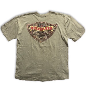 Vintage 90s Quicksilver Big Logo Made in USA Tee Shirt
