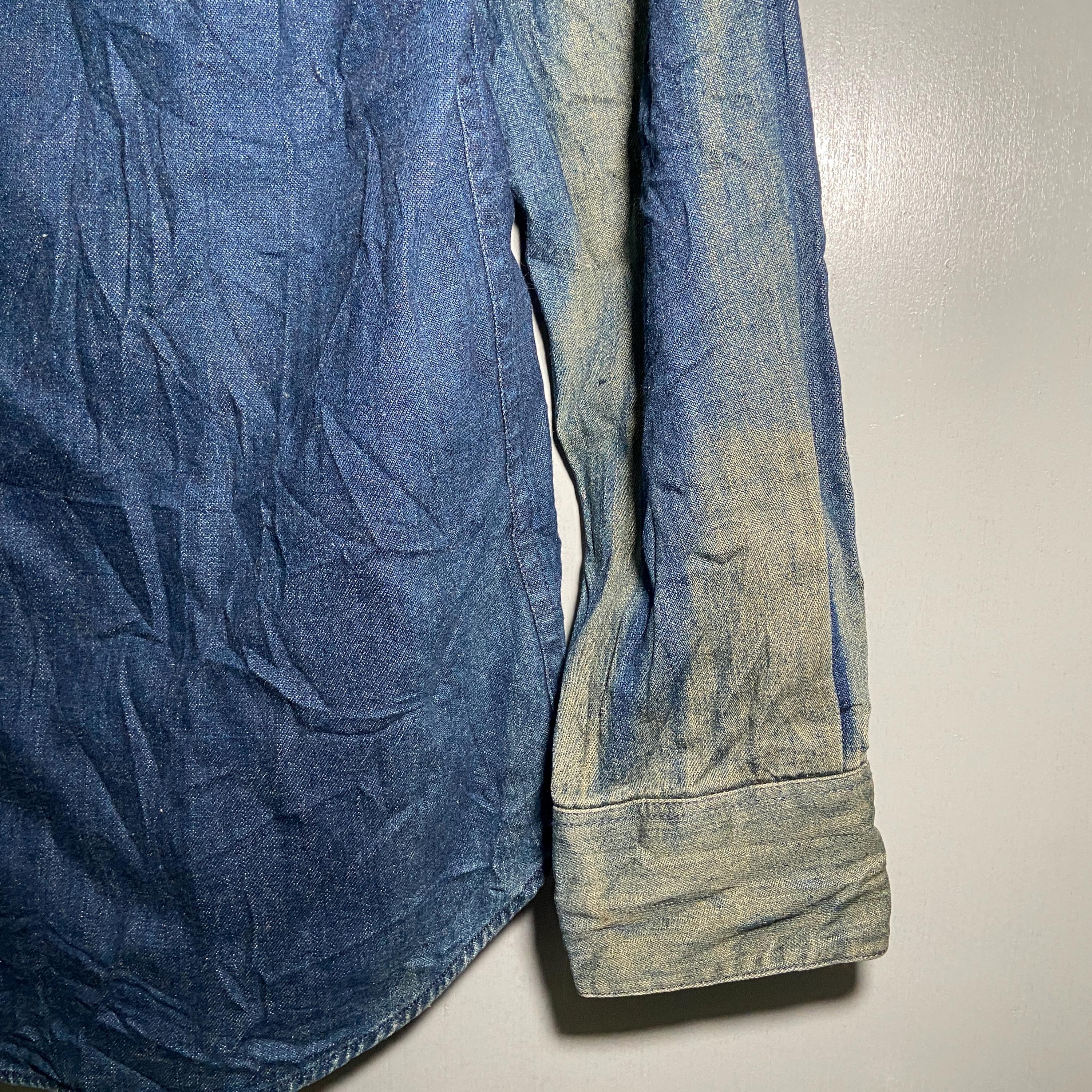 RRL ラルフローレン ウエスタンデニムシャツ トップス メンズ サイズ L