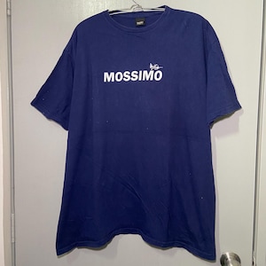 Vintage MOSSIMO Logo Tee Skate Made in USA XL Size