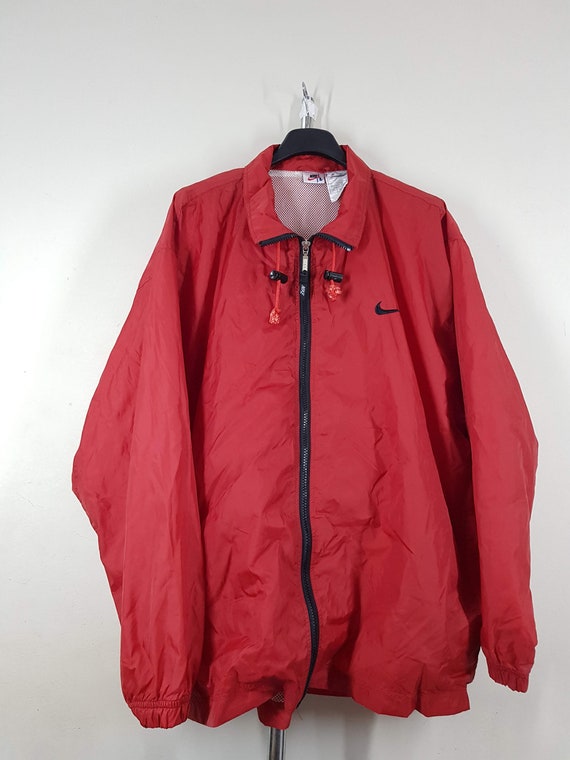 ヴィンテージ 90年代 Nike USA ウィンドブレーカー レッド ビッグ