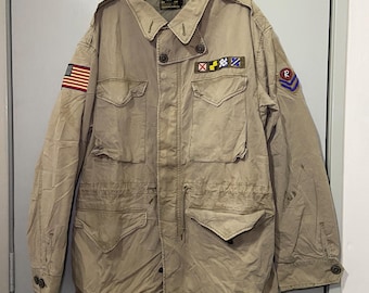 ジャケット・アウター POLO RALPH LAUREN M43 FIELDJACKET USARMY Polo Ralph Lauren Military Utility Field Jacket Army USA