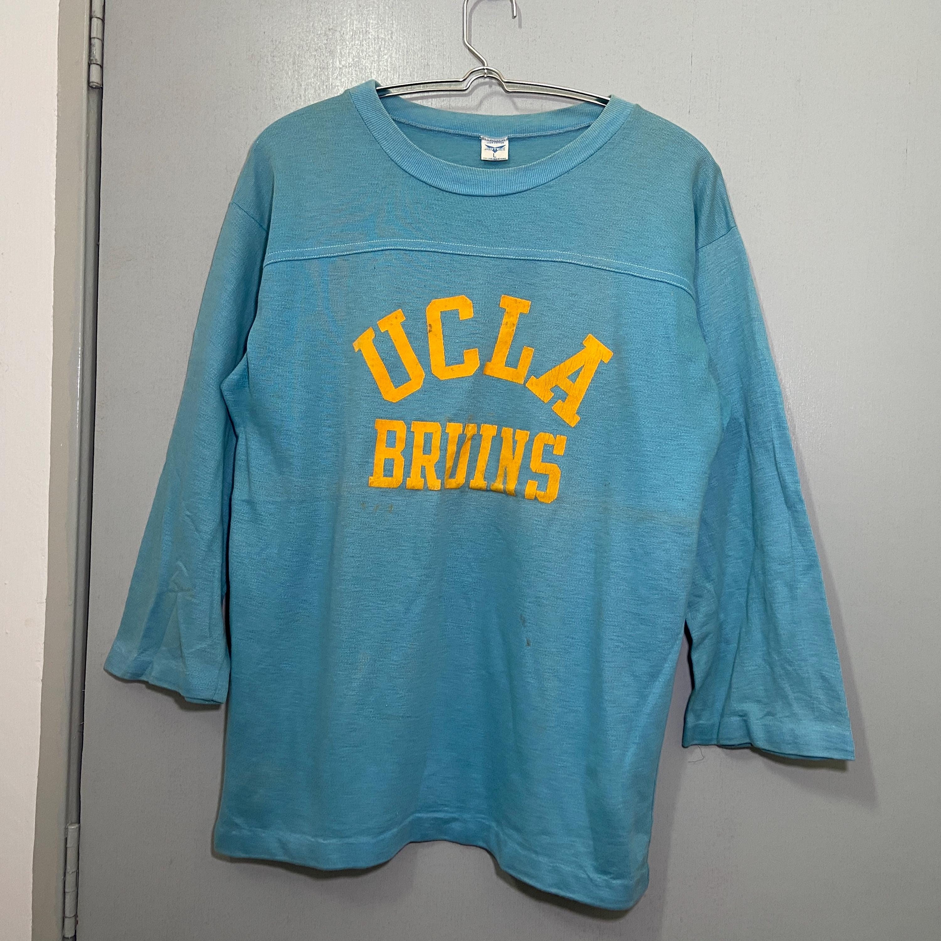 Vintage 80s UCLA Bruins Jersey Shirt Mens L Artex USA Made 