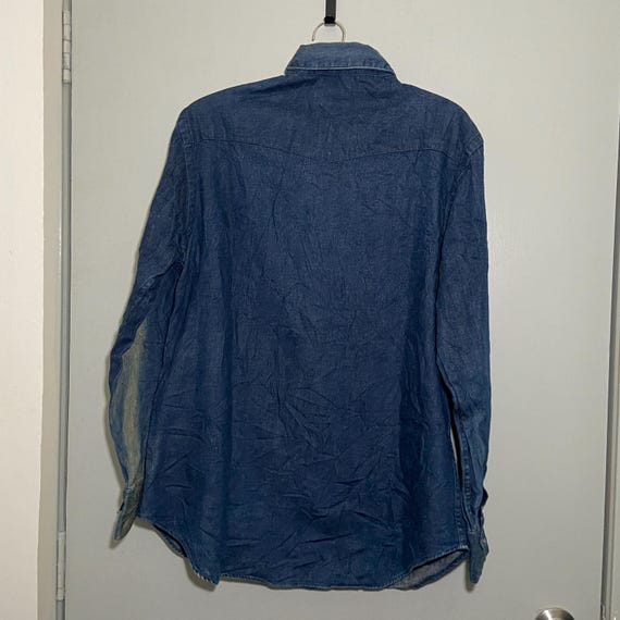 RRL ラルフローレン ウエスタンデニムシャツ トップス メンズ サイズ L