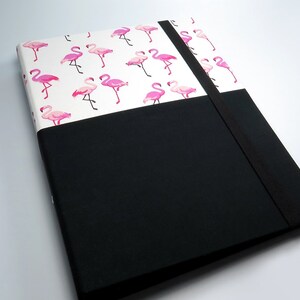 Organizer DIN A4 Schreibmappe Ordner Flamingo Bild 2