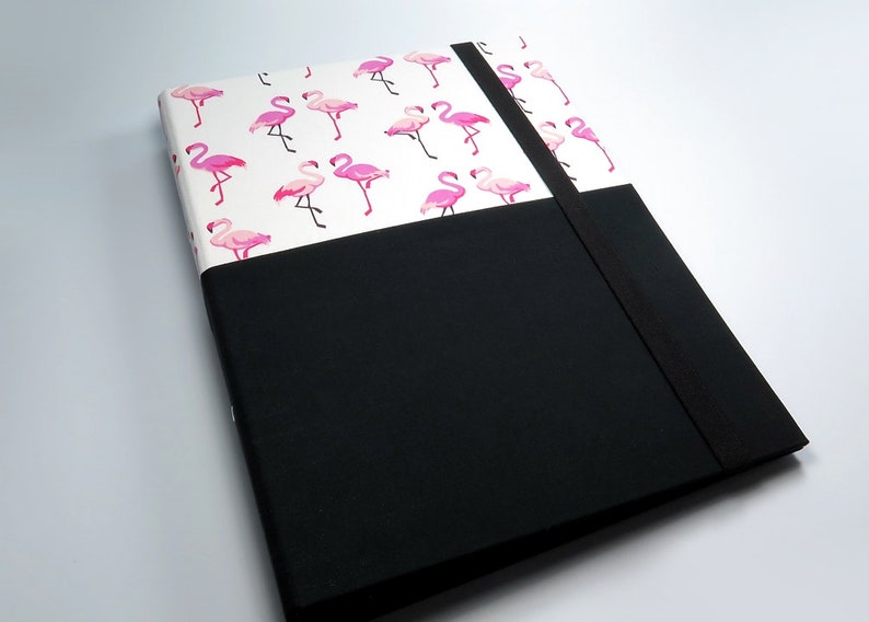 Organizer DIN A4 Schreibmappe Ordner Flamingo Bild 2