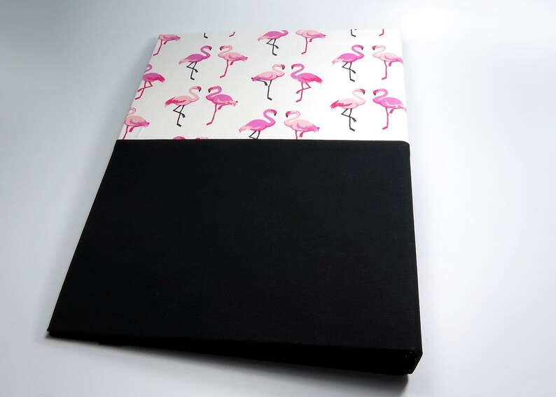 Organizer DIN A4 Schreibmappe Ordner Flamingo Bild 3