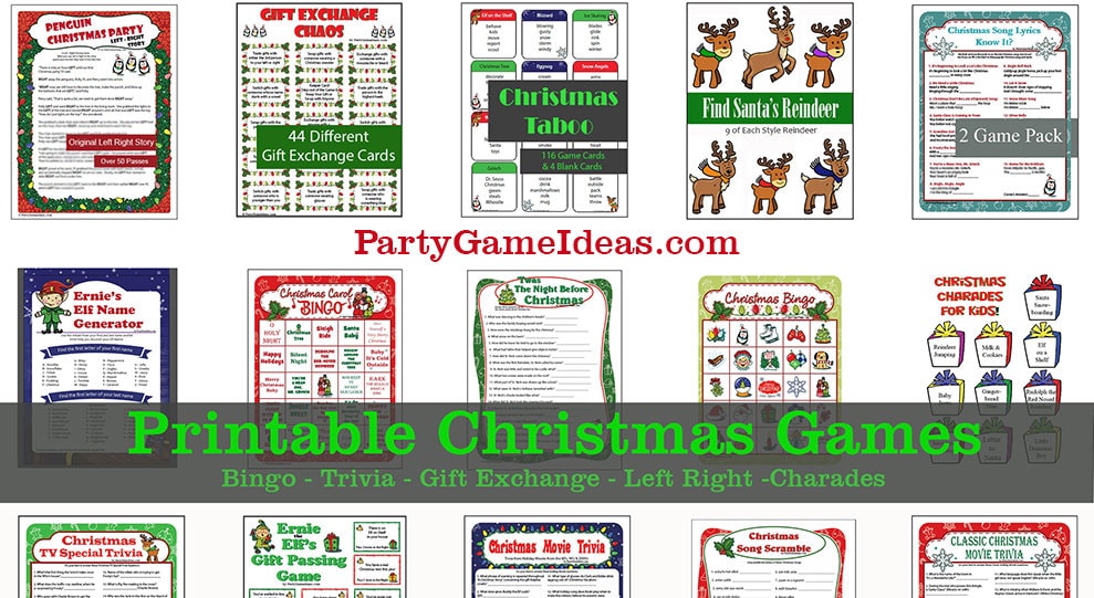 Gift Exchange Chaos 2 44 Printable Christmas Gift Exchange Cards for