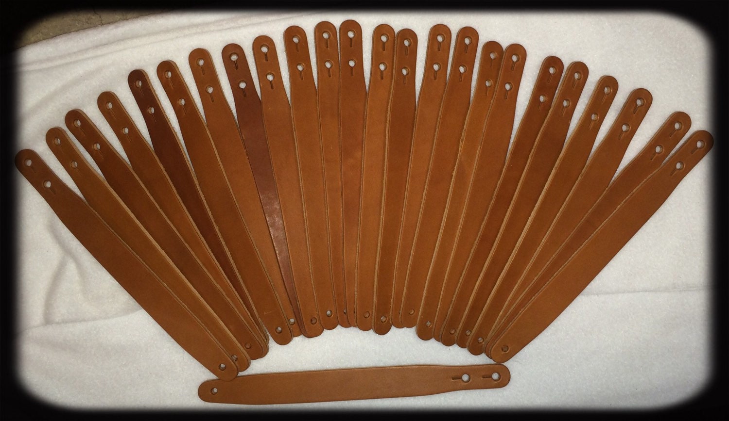 Leather Bracelet Blanks 7/8 x 9 inches. 25 Pack 89 Oz in Etsy