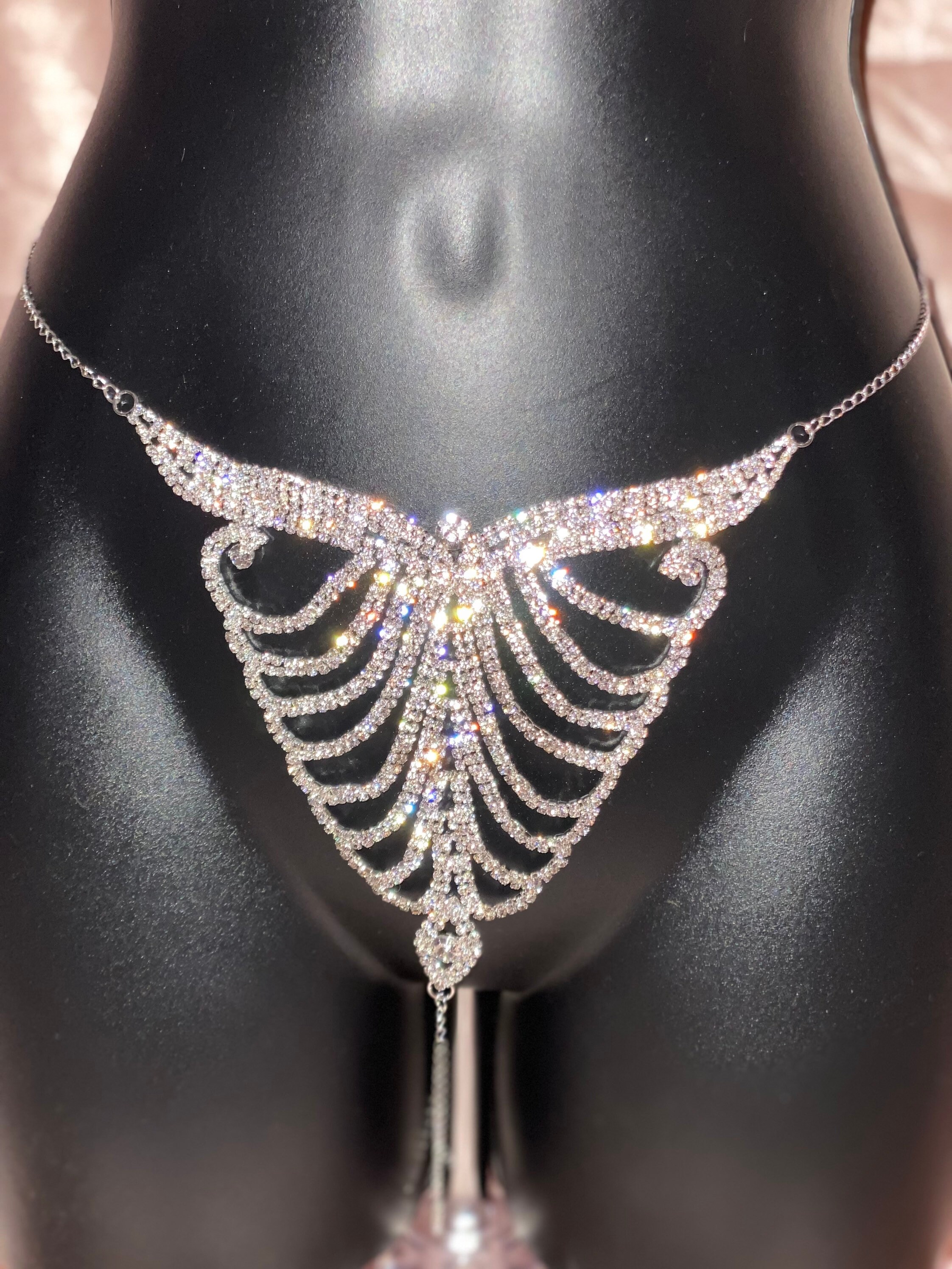 T-string Thong Body Chain Jewelry for Women Belly Chain 