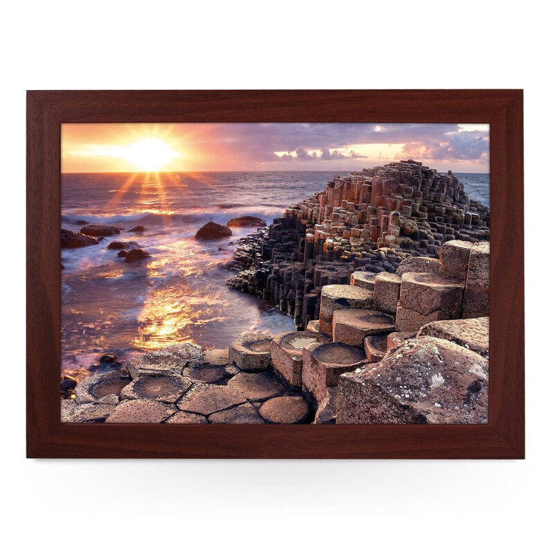 Ireland Giants Causeway Lap Tray L0135 Personalised Gift Etsy