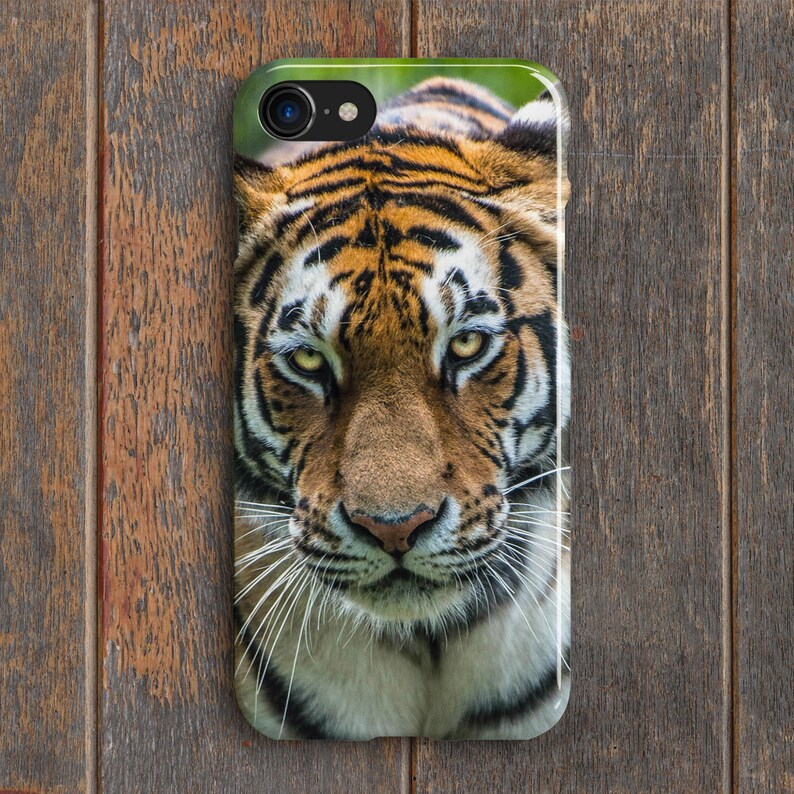 Tiger Phone Case PC004 Personalised Gift Unique Gift Etsy