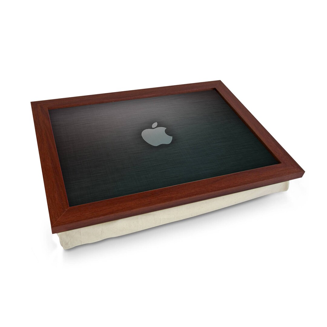 Apple Logo Grey Lap Tray L0207 Personalised Gift Unique - Etsy