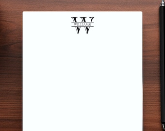 MONOGRAM NOTEPAD | Personalized Notepad | Custom Notepad | To Do List Notepad | Men's Notepad | Notepad with Name | Style SM167