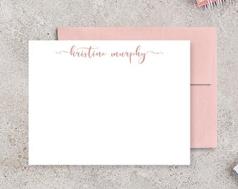 TARJETAS PERSONALIZADAS / Tarjetas personalizadas / Papelería personalizada / Papelería para mujer / Juegos de regalo de papelería / Estilo S1556
