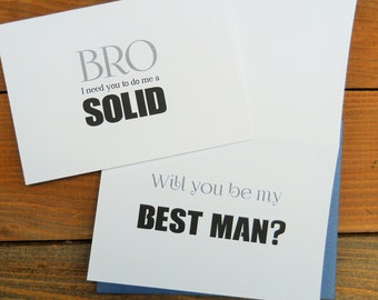 best man invitation etsy